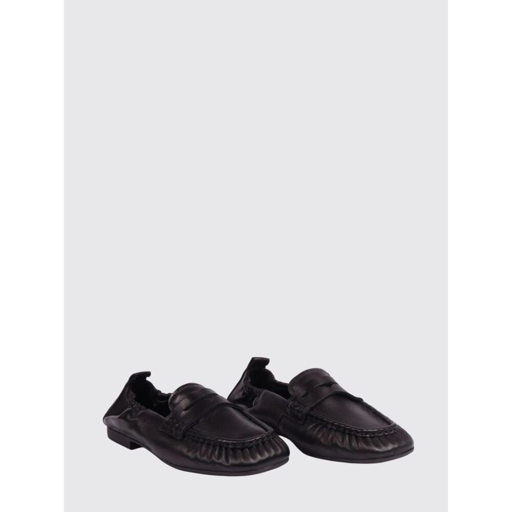 Copenhagen Smooth Cow Leather Loafers With Round Toe And Low Heel - Picture 2 of 3